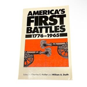 America's First Battles 1776-1965 Paperback History Coffee Table Casual Book